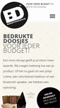 Mobile Screenshot of budgetdoosjes.nl